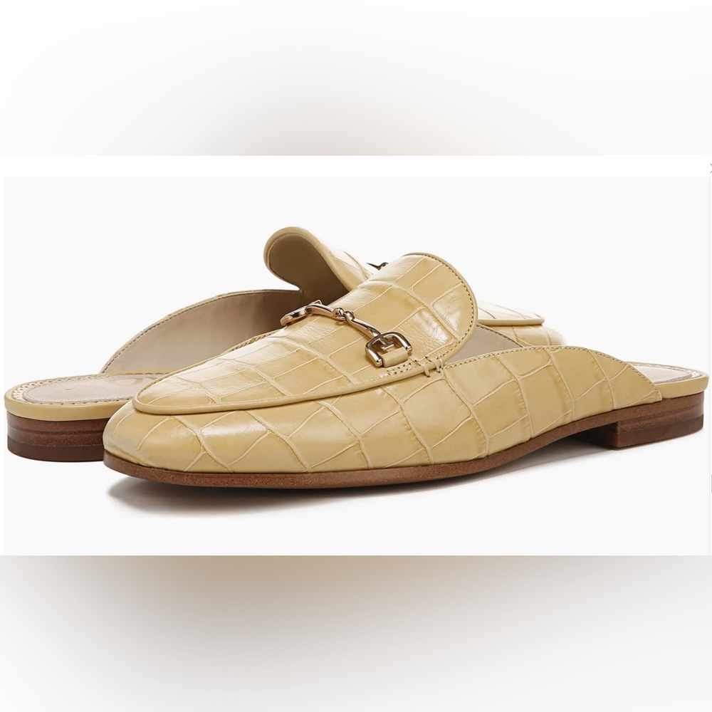 Sam Edelman Linnie Horsebit Embellished Mules MSRP$190 Perfect for Warm Seasons - Picture 14 of 14